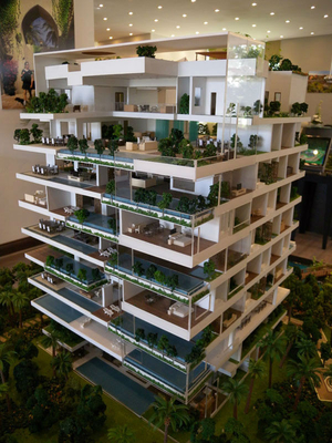 De Architecturale Modelmaker van de luxevilla, de Binnenlandse Modelshowcase van de Detailsschaal leverancier