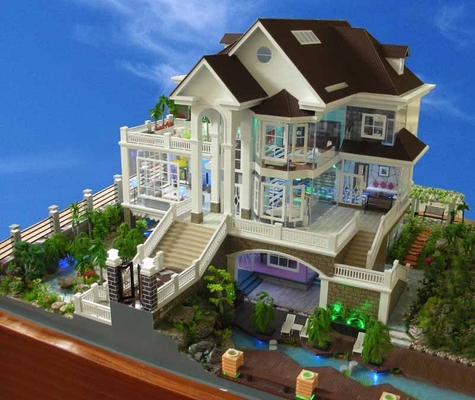 Huis Miniatuur Architecturale Modelmaker, Nice die Schaal het Model Maken kijken leverancier