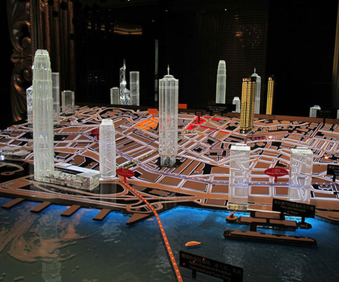 Urbanisme Miniatuur Architecturale Modelmaker, de Schaal van het Landgebruik het Model Maken leverancier