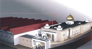 Douane Miniatuur Architecturale Modelmaker, Aanstekend Gurudwara-Schaalmodel leverancier