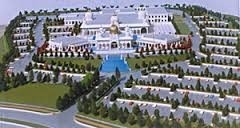 Douane Miniatuur Architecturale Modelmaker, Aanstekend Gurudwara-Schaalmodel leverancier