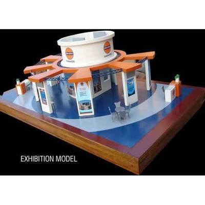 LEIDENE van tentoonstellings Miniatuur Architecturale Modelmakerwith Modulaire Verlichting leverancier