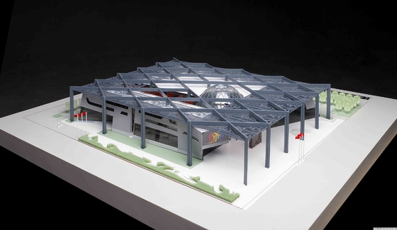 LEIDENE van tentoonstellings Miniatuur Architecturale Modelmakerwith Modulaire Verlichting leverancier