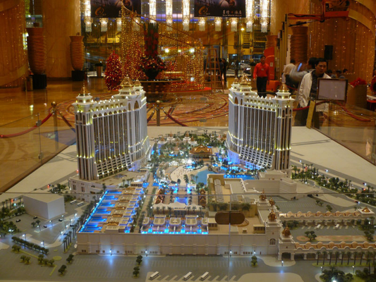 3D Miniatuur Architecturale Modelmaker Milieuvriendelijk voor de Bouw van Tentoonstelling leverancier