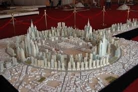 De Miniatuur Architecturale Modelmaker van Real Estate, Milieuschaal Modelshowcase leverancier