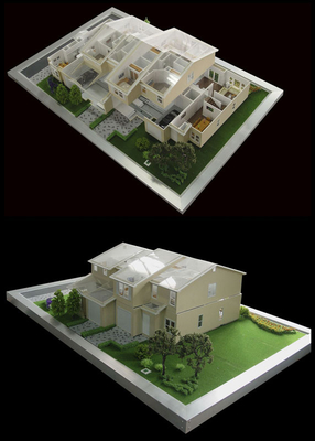 Duurzame Miniatuur Architecturale Modelmaker voor het Project van de Huislay-out leverancier