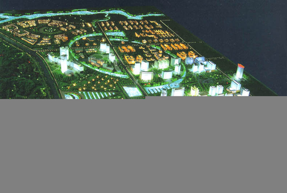 Mooie Verlichtings Architecturale Modelmaker voor Real Estate-Investeringsproject leverancier