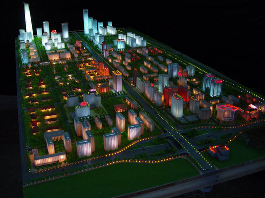 Acryl Miniatuur Architecturale Modelmaker voor de Bouw van Lay-out leverancier