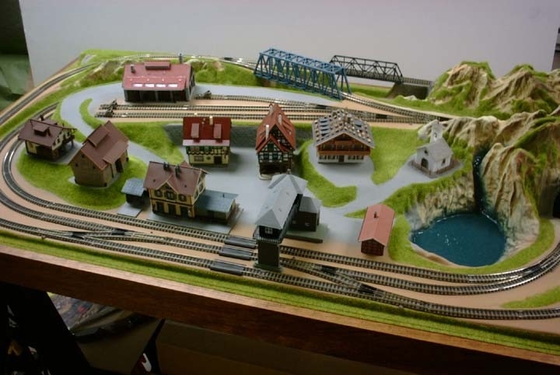 Station Miniatuur Architecturale Modelmaker, het Model van de Bouwlay-out leverancier