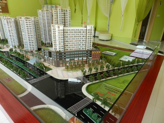 Station Miniatuur Architecturale Modelmaker, het Model van de Bouwlay-out leverancier