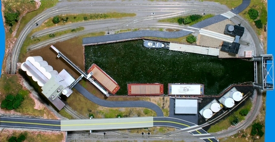Station Miniatuur Architecturale Modelmaker, het Model van de Bouwlay-out leverancier
