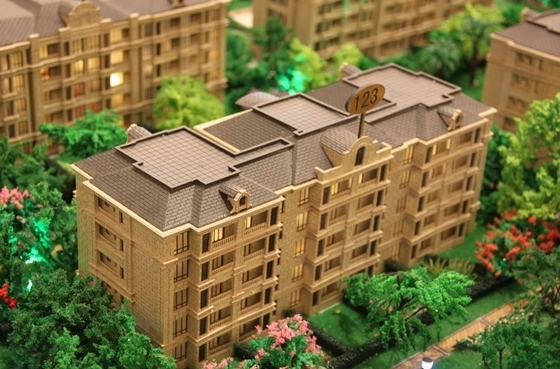 Zwart-wit de Bouw Miniatuur Architecturale Modelmaker Duurzaam met Mooi Model leverancier