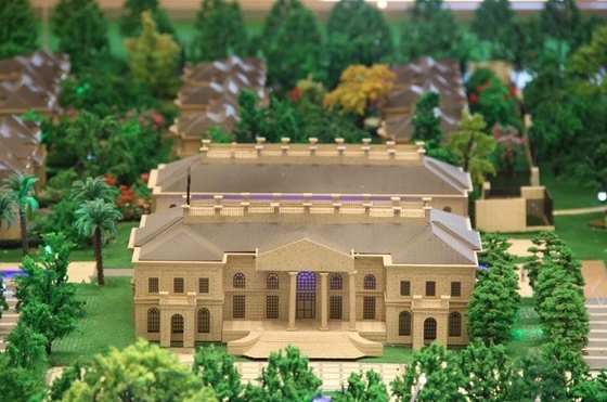 Zwart-wit de Bouw Miniatuur Architecturale Modelmaker Duurzaam met Mooi Model leverancier