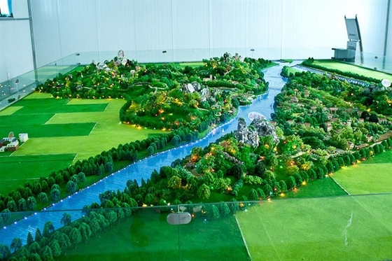 Zwart-wit Miniatuur Architecturale Modelmaker, Zwart-wit Schaalmodel leverancier