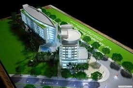 Miniatuur Architecturaal Modelmakerabs Plastiek voor Hotel Planning leverancier
