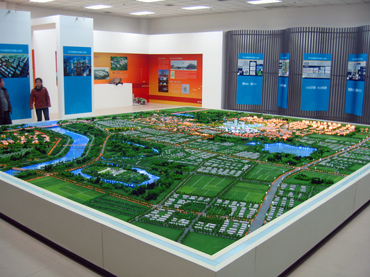 Urbanisme Architecturale Modelmaker, de Modellen van de het Gebruiksschaal van het Stadsland leverancier