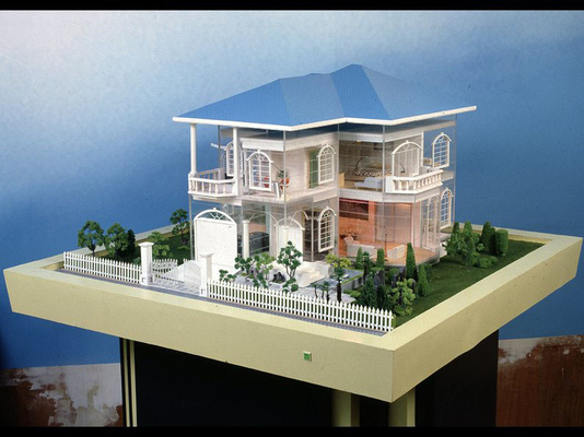 3D Villa Architecturale Modelmaker, het Duurzame Verlichtingsschaal Model Maken leverancier