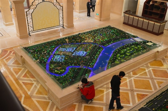 Complexe Architecturale Modelmaker voor Terrein die/Overheidsland het Gebruiken modelleren leverancier