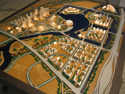 3D Mooie Architecturale Modelmaker Sterk voor Strand Planning leverancier