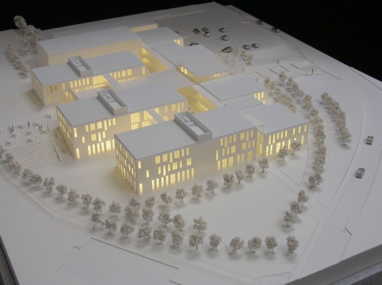 Architecturale Modelmaker/Miniatuur die architecturale modellen, Schaal modeltrein bouwen leverancier