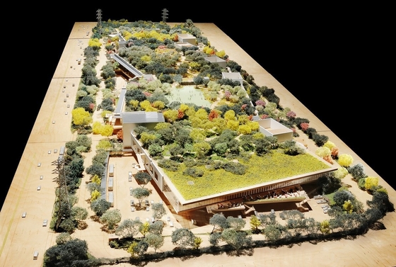 De Architecturale Modelmaker van het gebieds Algemene Plan, het Model van de de Planningsschaal van de Staat leverancier