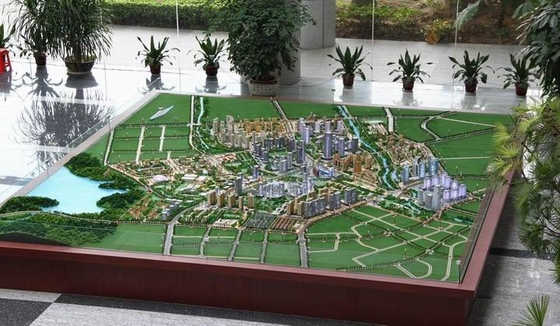 De sterke Architecturale Modelmaker van de Stadslay-out, het Miniatuurmodel van de Stadslay-out leverancier