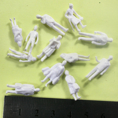 Witte Architecturale de Schaal Modelmensen van HO, 1:87 2.0cm Bevindende Cijfers leverancier