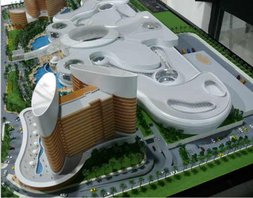 Verbazende Architecturale Modellevering Acryl voor Universiteit en Bibliotheeklay-out leverancier