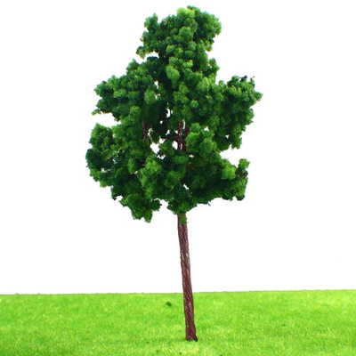 11CM groene en Bruine Miniatuur Modelbomen, van het het Landschapslandschap van het Schaal1:100 de Trein Modelbomen leverancier