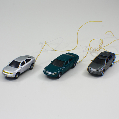 Het 1:100 die van de de Auto'slegering van de Douaneschaal de Model Minimatrijs aansteken giet voor de Bouw van Kant van de weglay-out leverancier