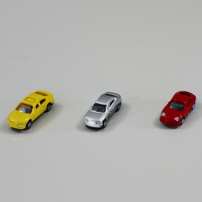 Plastic de Schaal Modelauto's van de 1:200douane, de Kant van de weg Kleurrijke Modelauto van de de Bouwspoorweg leverancier