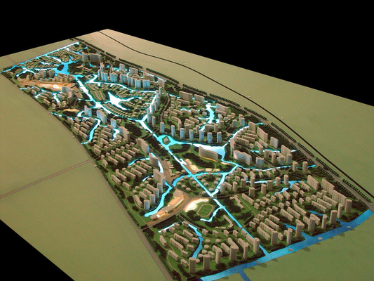Van de de Verlichtingsschaal van Nice het Modellandschap voor Stadsplanninglay-out leverancier