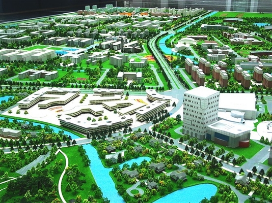 Vierkant Schaal modellandschap voor de Haven Modellay-out van het Land leverancier