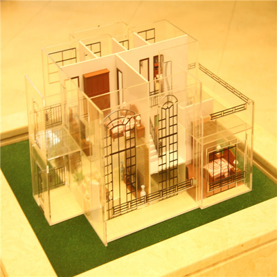 De bouw Architecturale Modelmodellen van shobbiestreinen, modelwoningbouw leverancier