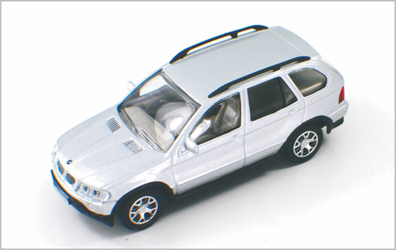 Het 1:43 giet Mini Model de Auto'slegering BMW X5 C4302 van de Douaneschaal voor HO-Treinlay-out leverancier