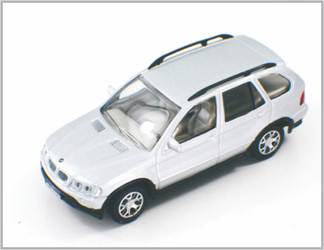 Het 1:43 giet Mini Model de Auto'slegering BMW X5 C4302 van de Douaneschaal voor HO-Treinlay-out leverancier