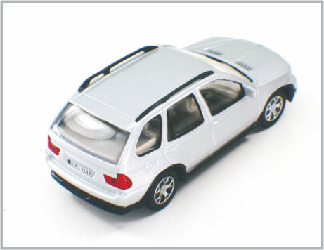 Het 1:43 giet Mini Model de Auto'slegering BMW X5 C4302 van de Douaneschaal voor HO-Treinlay-out leverancier
