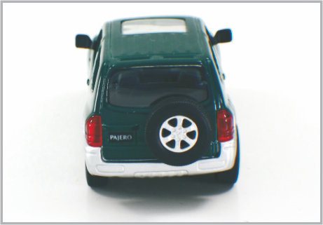1/43 Gegoten Groene de Schaal Modelauto's Mitubishi Pajero van de Legeringsdouane voor Inzameling &amp; Gift leverancier