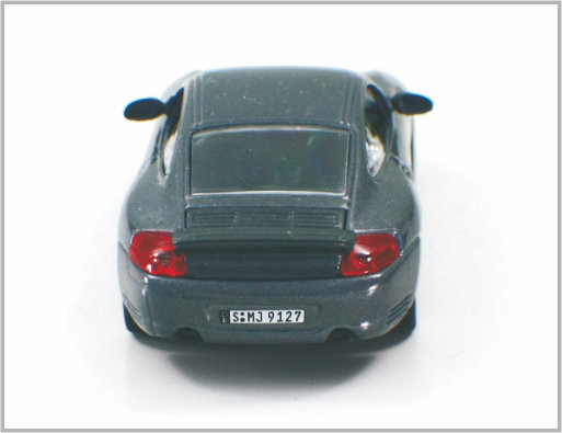 1/43 Gegoten Van de de Douaneschaal van de Zwartsellegering Modelauto's Porsche 911 Turbo voor Inzameling leverancier