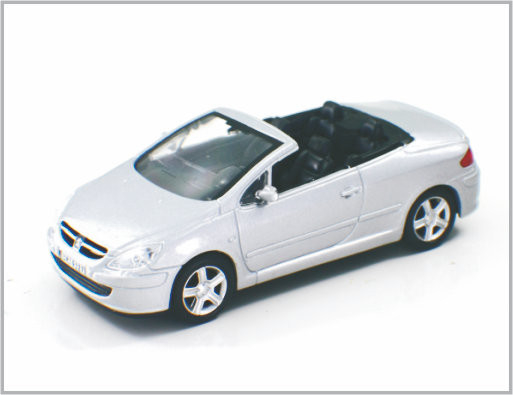 1/43 Mini Gegoten de Schaal Modelauto's Peugeot 307 van de Legeringsdouane voor Gift &amp; Huis Decoratio leverancier