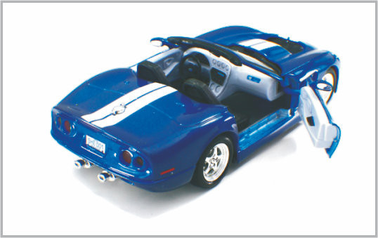 Mini Gegoten van de Schaal Modelauto's 1999 van de Legerings Blauwe Douane Reeks 1 van Shelby als Gift leverancier