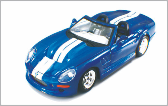 Mini Gegoten van de Schaal Modelauto's 1999 van de Legerings Blauwe Douane Reeks 1 van Shelby als Gift leverancier