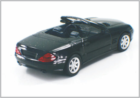 Mini Gegoten van de Schaal Modelauto's van de Legerings Helder zwart Douane Benz Cl600 van Merceds als Gift leverancier