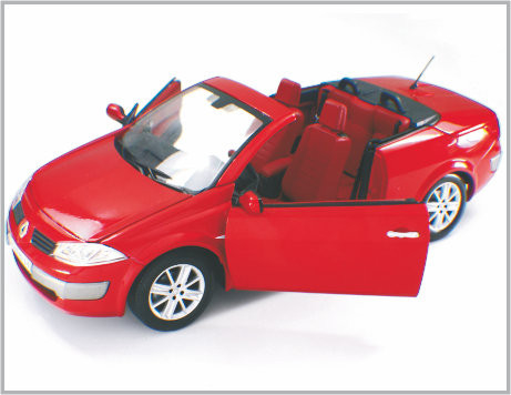 1/18 Gegoten de Schaal Modelauto's van de Legerings Rode Overweldigende Douane als Huis Decoratio &amp; inzameling leverancier