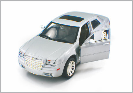 1/24 Gegoten de Schaal Modelauto's van de Legerings Witte Douane als Huis Decoratio &amp; inzameling leverancier