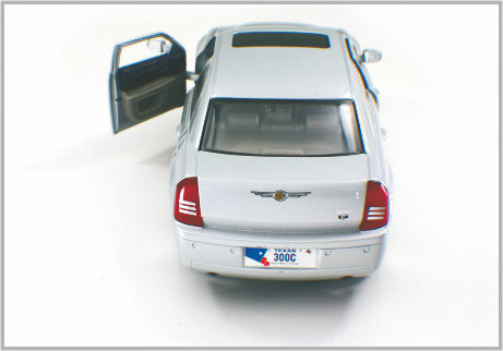 1/24 Gegoten de Schaal Modelauto's van de Legerings Witte Douane als Huis Decoratio &amp; inzameling leverancier