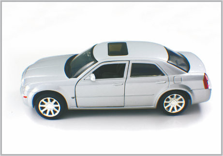 1/24 Gegoten de Schaal Modelauto's van de Legerings Witte Douane als Huis Decoratio &amp; inzameling leverancier