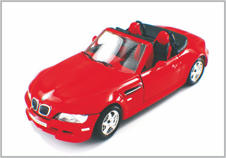 1/24 de Gegoten de Schaal Modelauto's van de Legerings Rode Douane Open tweepersoonsauto van BMW als Huis Decoratio leverancier
