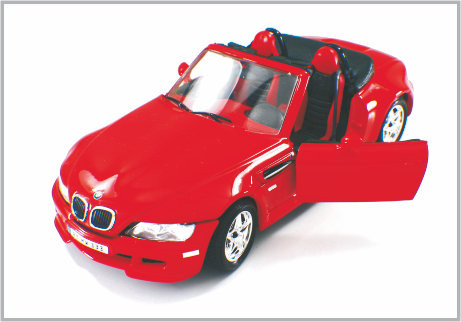 1/24 de Gegoten de Schaal Modelauto's van de Legerings Rode Douane Open tweepersoonsauto van BMW als Huis Decoratio leverancier