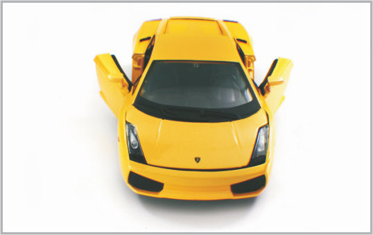 1/24 Gegoten de Schaal Modelauto's LamboighiniGallardo van de Legerings Gele Douane als inzameling leverancier